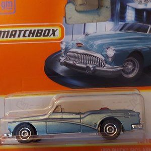 Matchbox 1953 Buick Skylark Blue Classic Beautiful Cars
